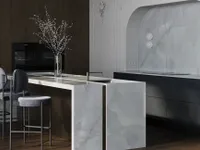 Кварцевый агломерат Onyx Bianco